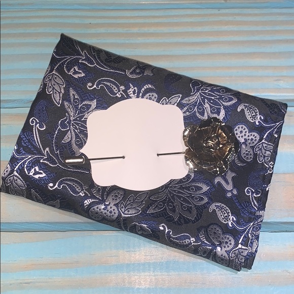 Other - NEW Men’s pocket square and lapel pin NEW